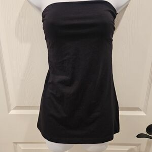 H&M Black Strapless Camisole